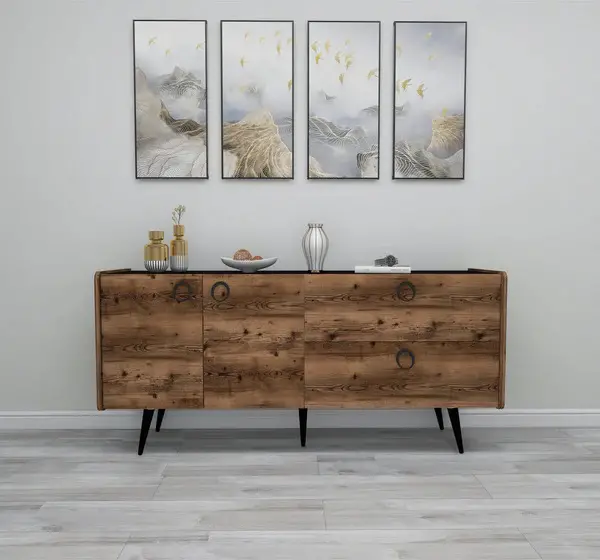 Farelle Sideboard with Cabinets