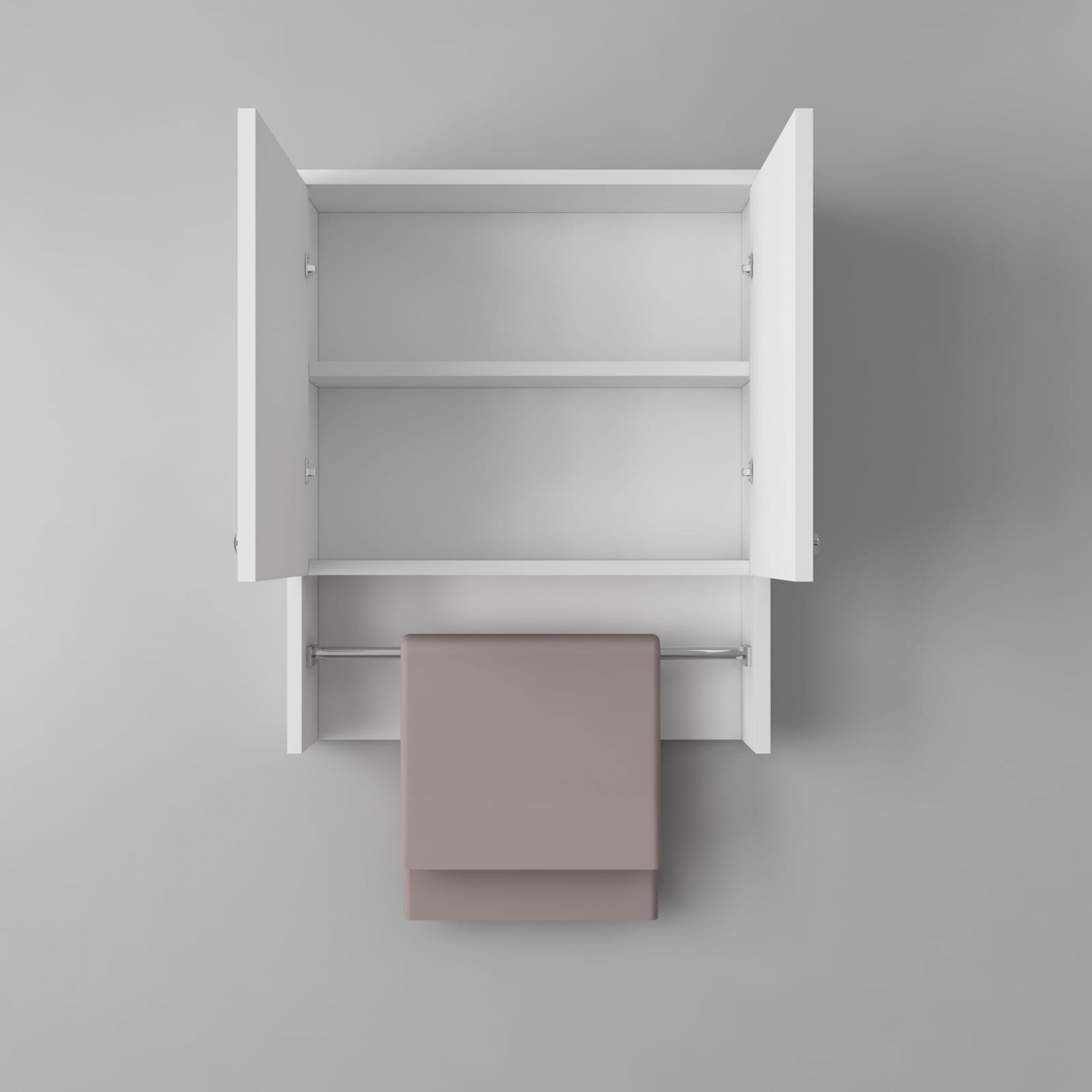 Roble Multi Purpose Cabinet - White