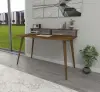 Zephyr Solid Wood Computer Desk - Walnut