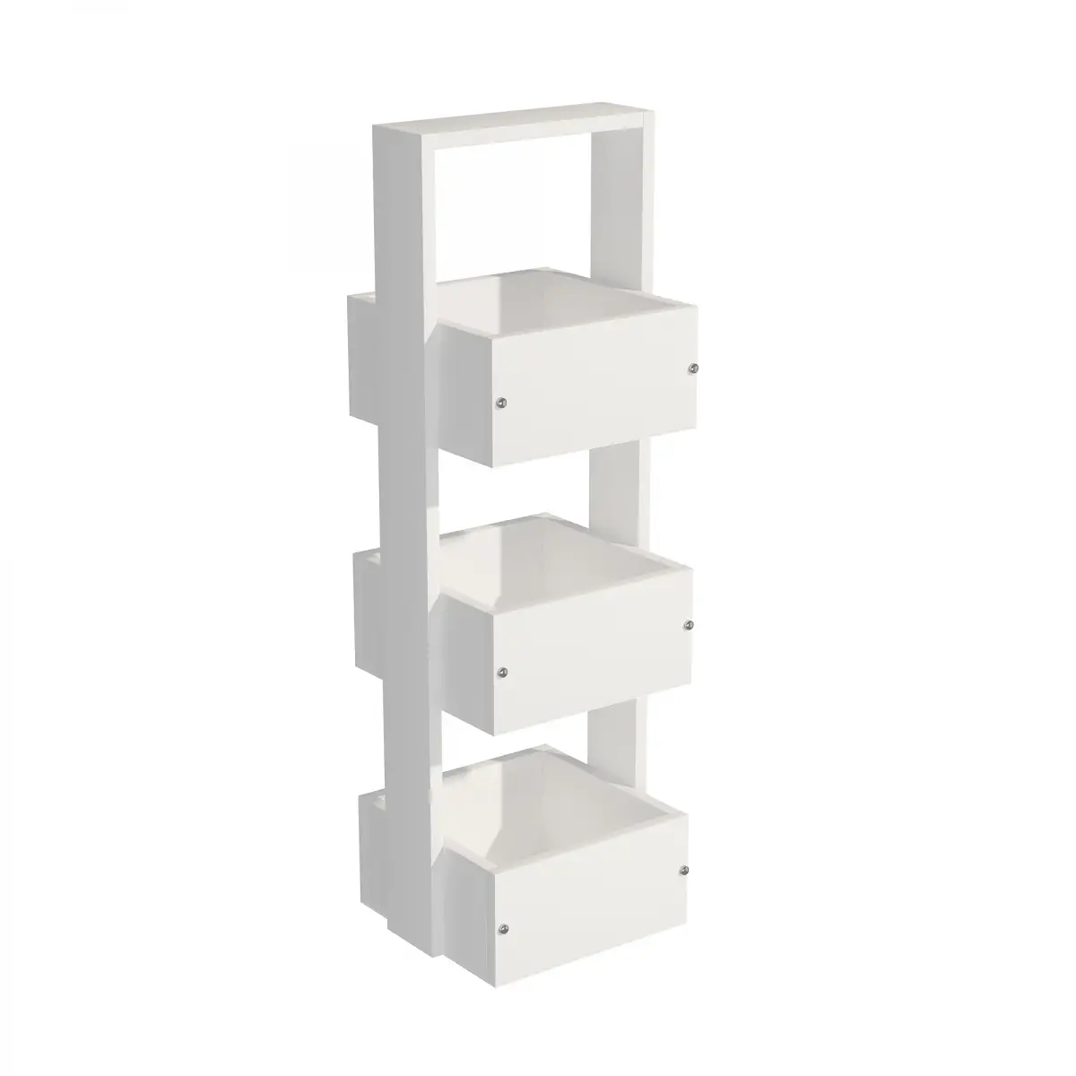 Mita Multi-Purpose Storage Cabinet Shelf - White