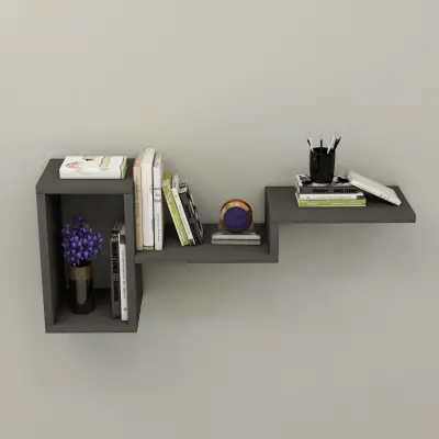 Merry Wall Shelf - Anthracite