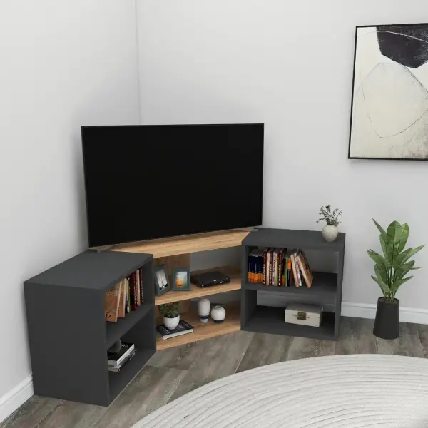 Bonnett Corner TV Stand Entertainment Center