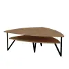 Galen Corner TV Stand Entertainment Center - Atlantic Pine