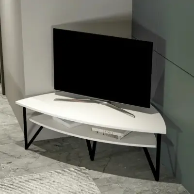 Galen Corner TV Stand Entertainment Center
