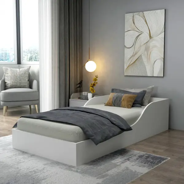 Brian Bedstead Bed Frame with Headboard