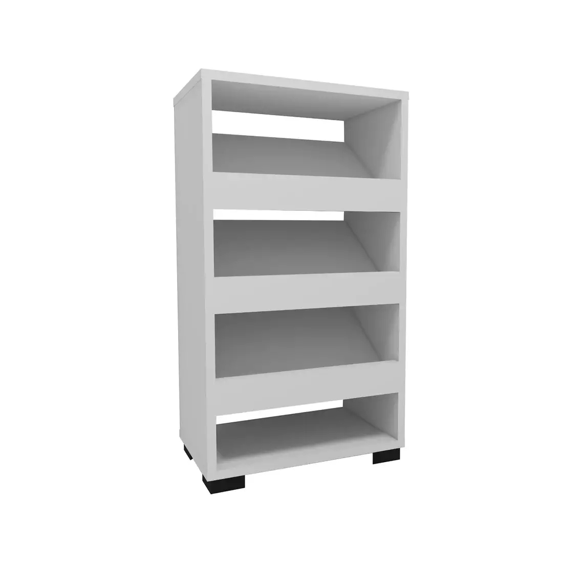 Leslie Shoe Storage Shelf with Cabinet