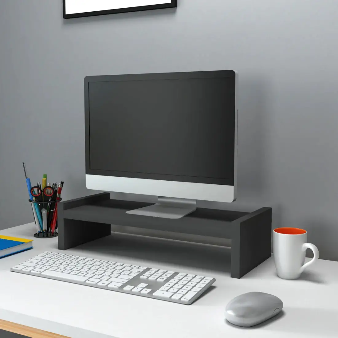 Agatha Monitor Riser PC Stand - Anthracite