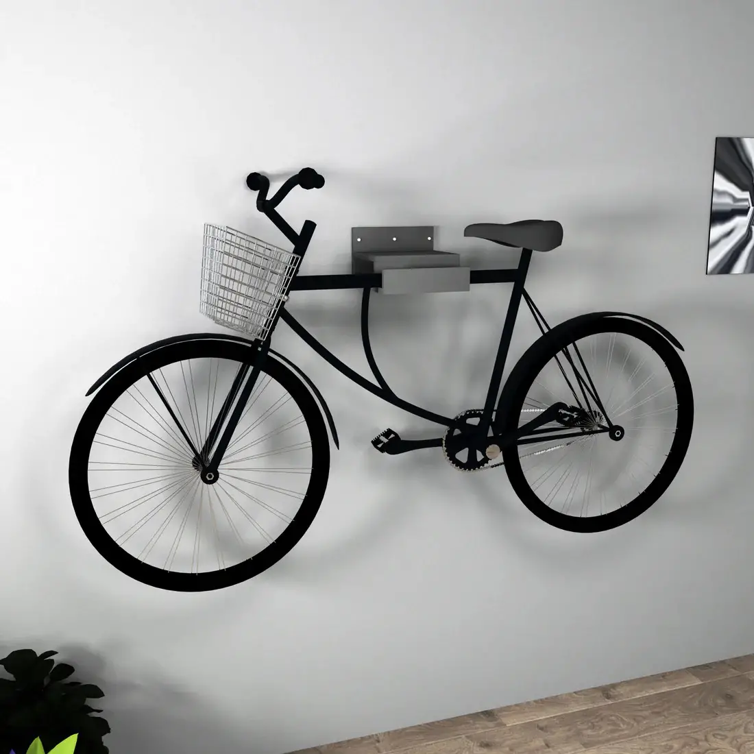 Luis Wall Mounted Bike Rack - Anthracite