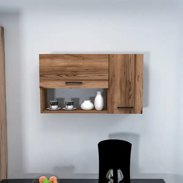 Novarro Multi Purpose Cabinet Shelf - Light Walnut