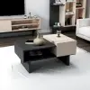 Frank Coffee Table - Beige & Anthracite