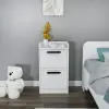 Lelia Nightstand - White