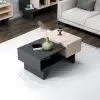 Frank Coffee Table - Beige & Anthracite