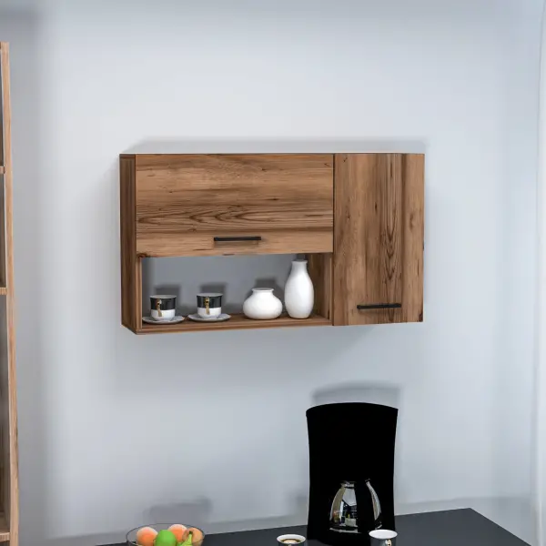 Novarro Multi Purpose Cabinet Shelf - Light Walnut