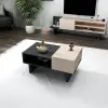 Frank Coffee Table - Beige & Anthracite