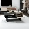 Frank Coffee Table - Beige & Anthracite