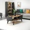Viper Coffee Table - Sapphire Oak & Anthracite