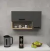 Novarro Multi Purpose Cabinet Shelf - Sapphire Oak & Anthracite