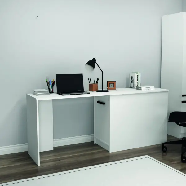 Akser Desk - White
