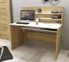 Genesis Desk - Sapphire Oak & White