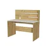 Genesis Desk - Sapphire Oak & White