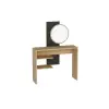 Dali Makeup Table - Sapphire Oak & Anthracite