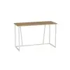 Lissa Iron Leg Desk - Sapphire Oak & White