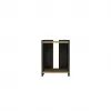 Viper Side Table - Sapphire Oak & Anthracite