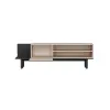 Frank TV Stand - Beige & Anthracite