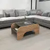 Tresa Coffee Table - Atlantic Pine & Anthracite