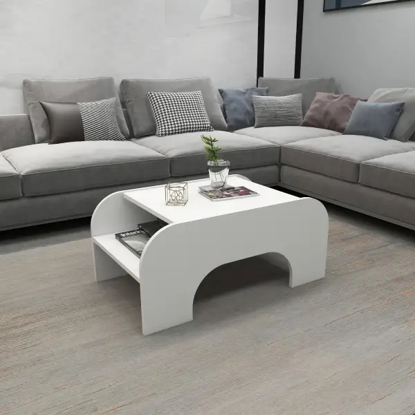Tresa Coffee Table - White