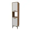 Dale Multi-Purpose Kitchen Cabinet - Atlantic Pine & White