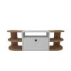 Tresa TV Stand - Atlantic Pine & White