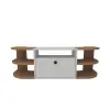 Tresa TV Stand - Atlantic Pine & White