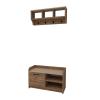 Aurora Coat Rack - Atlantic Pine & Beige