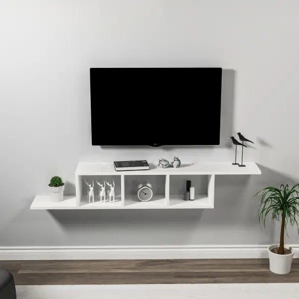 Harris TV Stand - White