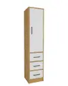 Modera Multi-Purpose Cabinet - Sapphire Oak & White