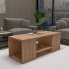 Irene Coffee Table - Atlantic Pine & Beige