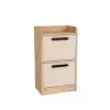 Lelia Nightstand - Atlantic Pine & Beige