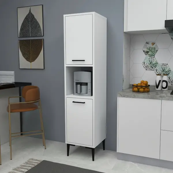 Dale Multi-Purpose Kitchen Cabinet - White