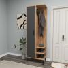 Leena Coat Stand - Atlantic Pine & Anthracite