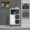 Seyan Multi-Purpose Kitchen Cabinet - White