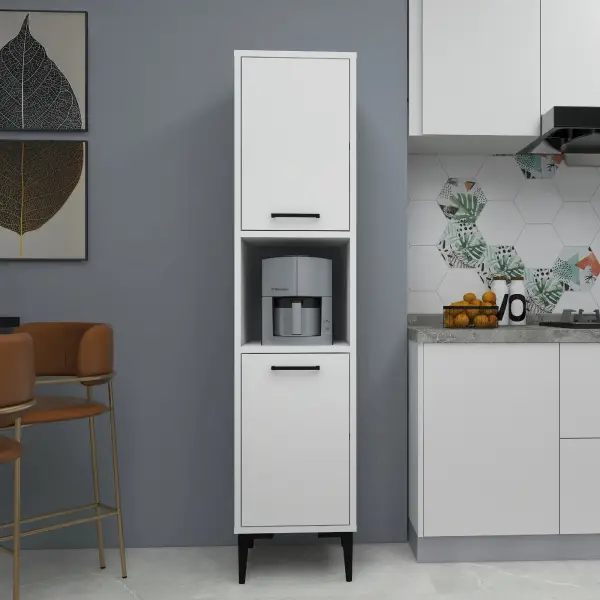 Dale Multi-Purpose Kitchen Cabinet - White