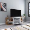 Tresa TV Stand - Atlantic Pine & White