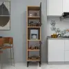 Dale Multi-Purpose Kitchen Cabinet - Atlantic Pine & Anthracite