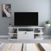 Tresa TV Stand - White