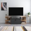 Tresa TV Stand - Atlantic Pine & Anthracite