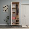 Leena Coat Stand - Atlantic Pine & White