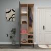 Leena Coat Stand - Atlantic Pine & Anthracite