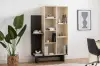 Frank Bookcase - Beige & Anthracite