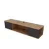 Alfie TV Stand - Atlantic Pine & Anthracite